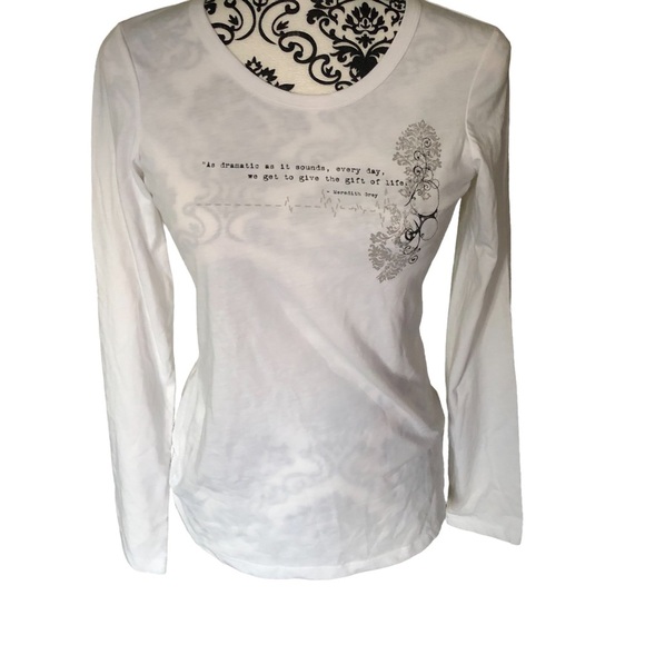 Grey Anatomy Long-sleeve Shirt NWT - Picture 1 of 7